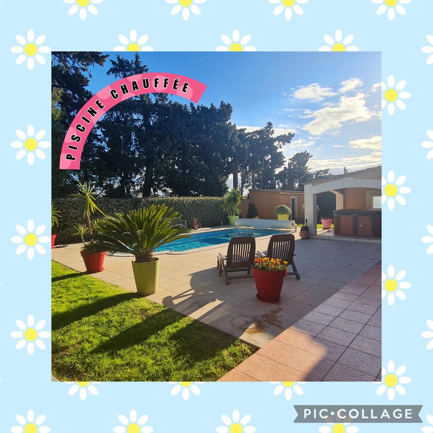 Villa Flamenca - Piscine Chauffee Châteaurenard المظهر الخارجي الصورة